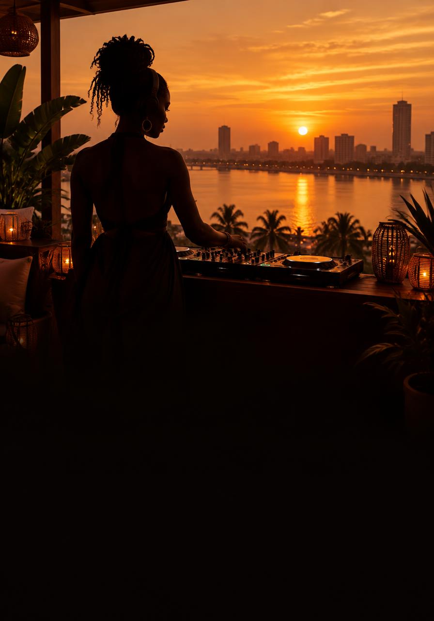 Afro House Sunset
